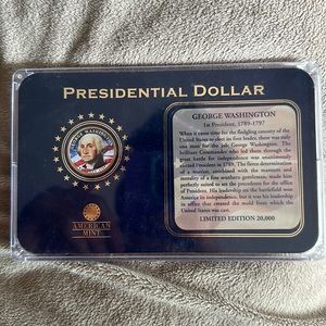 George Washington Limited Edition dollar